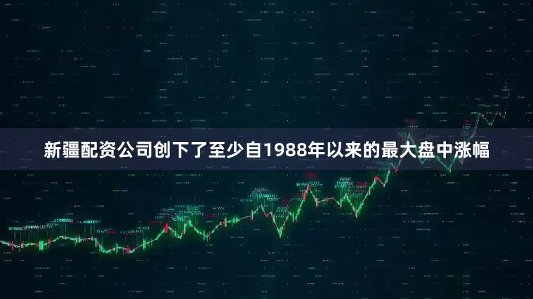 新疆配资公司创下了至少自1988年以来的最大盘中涨幅