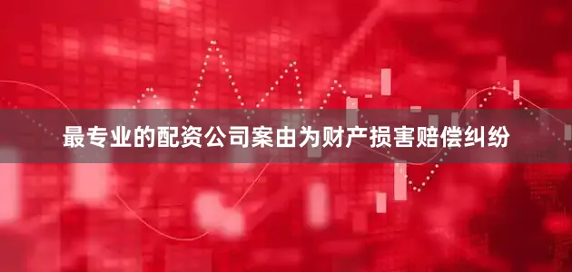 最专业的配资公司案由为财产损害赔偿纠纷